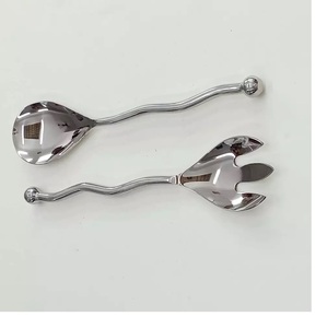 Juego de Cubiertos de Metal con Mango Vintage, Juego de Cubiertos de Metal, Hecho a Mano, Precio Al por Mayor - Product Image 1