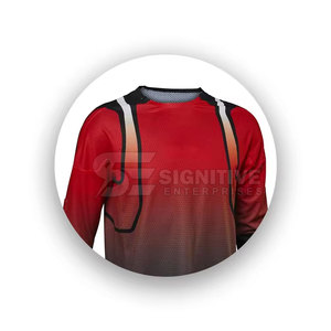 Maillot de motocross conçu pour les sentiers accidentés avec des coutures solides et une coupe athlétique fluide Maillot de motocross - Product Image 3