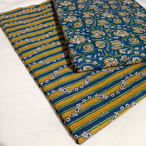 ผ้าคอตตอนแท้100% สำหรับทำชุดเย็บหัตถกรรมเบาะผ้าลายผ้าม่านหมอน - Product Image 3