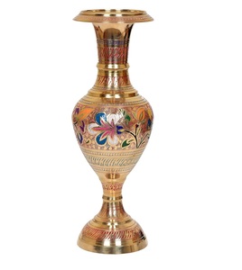 Nouveau design nouveau pot et vases décoratifs en laiton faits à la main pour mariage à la maison pour la vente en gros disponible à la meilleure qualité. - Product Image 4