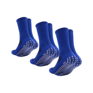 Calcetines Deportivos Antideslizantes de Algodón 100% Personalizados al por Mayor para Hombre, Calcetines de Fútbol con Logotipo en la Parte Inferior, Calcetines Deportivos Juveniles - Product Image 3