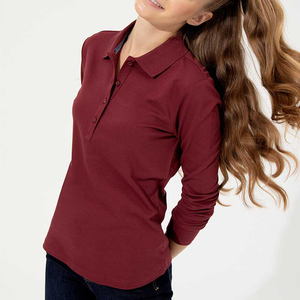 Polos pour femmes en marque privée, fabrication sur mesure pour la vente en gros et le développement de la marque - Product Image 2