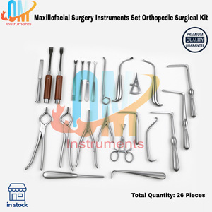 Juego de instrumentos de Cirugía Maxilofacial de acero inoxidable de calidad superior Fuente de alimentación manual ortopédica de grado alemán | OldMed - Product Image 2