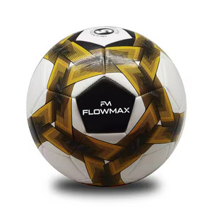 Balón de Fútbol Flowmax de Nuevo Diseño, Cosido a Máquina, para Entrenamiento, Venta al por Mayor, Tamaño Oficial 5, Impresión Personalizada - Product Image 1