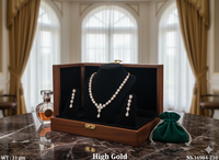 Kadınlar için Güzel Antik Mangalsutra Kolye Seti Geleneksel Hint Düğün Takısı Trendy Gelin Kolye Ucu