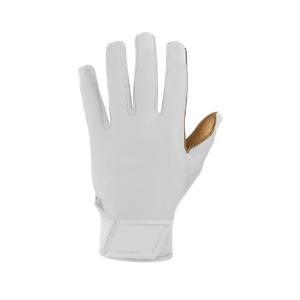 Custom Soft Leather Baseball Batting Gloves for Adults and Youth Breathable Non-Slip Padded Palm Adjustable Strap - Product Image 3