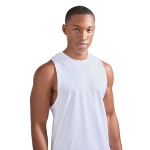 เสื้อกล้ามออกกำลังกายผู้ชาย แฟชั่นขายส่งจากโรงงาน ระบายอากาศได้ดี คอกลม แขนกุด ใส่สบาย เหมาะสำหรับออกกำลังกาย - Product Image 4