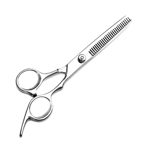 Kits de barbier professionnels faciles et simples à utiliser, ciseaux de barbier en acier inoxydable de 5,5 pouces avec lames colorées et aiguisées pour la beauté - Product Image 4