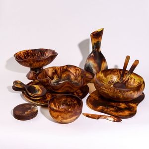 HANDMADE Friendly Modern Fancy Round <b>Big</b> Size Resin Fruit and Salad <b>Bowls</b> with Top Quality Handmade Serving <b>Bowls</b> Multi - Product Image 4