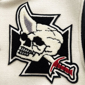 Chaqueta Universitaria para Hombre de Talla Grande, Chaqueta de Béisbol con Logotipo Personalizado, Chaqueta de Invierno con Diseño Liso al por Mayor para Chicos - Product Image 5