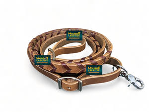 สายบังเหียนแบบผูกด้วยสาย Latigo แบบผูกเชือกหนังวัวอาร์เจนติน่าแบบสั่งทำ - Product Image 2