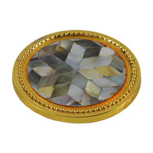 Sous-verres en métal émaillé perlé faits à la main au design créatif, décoration de table personnalisable, article très vendu, tapis et coussinets - Product Image 6