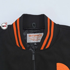High Quality Customizable Logo Printing Baseball Varsity <b>Jacket</b> Wholesale Best <b>Patchwork</b> Street Men's Vintage Cotton <b>Jacket</b> - Product Image 2