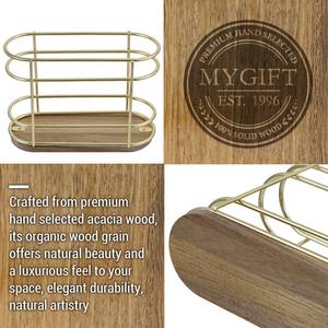 Porte-serviettes et mouchoirs verticaux en métal créatif avec design classique moderne et écologique pour les tables de café de restaurant à la maison - Product Image 4