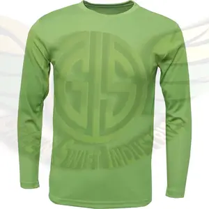 Fashionable New Stylish Long Sleeve Fishing Shirt UV Fishing Apparel Efficiently produced only BY GREEN SWIFT INDUSTRIES
