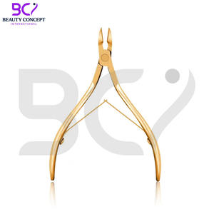 Coupe-ongles en acier inoxydable, pince à cuticules avec ouverture large et lame courbée - Outils professionnels pour les ongles des doigts et des orteils - Product Image 2