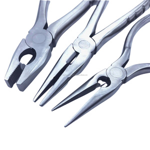 World Precision Surgical Manual Orthopedic Bone Holding Forceps Flat Nose Serrated Jaws Surgical Pliers Stainless Steel ENT - Product Image 4