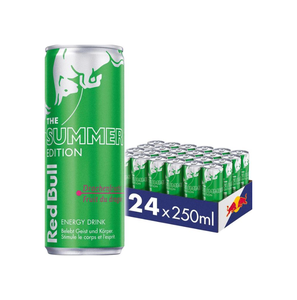 Venta al por Mayor de Red Bull Edición Verano Sabor Lima Verde, 24 Latas de 250ml, Contiene 8mg de Niacina por 100ml - Product Image 5