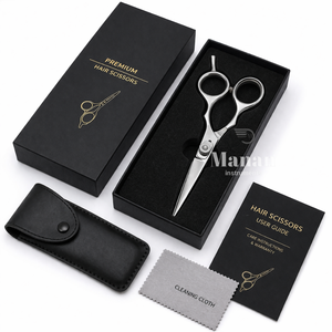 Ciseaux de barbier en acier inoxydable 6,5 pouces, ciseaux à cheveux professionnels, outil de salon, logo personnalisé - Product Image 6