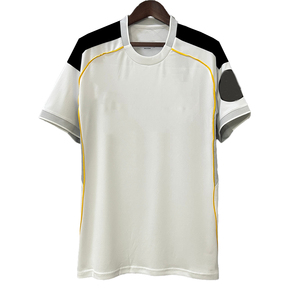 Maillot de football rétro en maille pour homme, t-shirt ample à manches courtes, t-shirt court et ample, t-shirt de joueur d'automne, maillot de football d'été - Product Image 1
