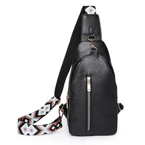 SFI último diseño Oxford portátil logotipo personalizado Sling Bag al aire libre correr bandolera pecho bolsas para damas - Product Image 5