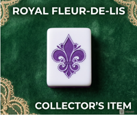 Mac Miller Laissez Les Bons Temps Rouler Collection Luxe draagbare tegelset Paars glitter Achterkant 2-laags acryl Amerikaans