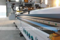 Router CNC de Cinco Ejes con Hoja de Sierra para Madera 360 °   Sierra Rotatoria de 9KW con Husillo HQD, Máquina de Corte de Paneles de Madera Multiángulo
