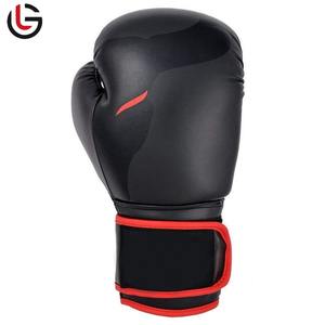 Vente chaude Formation Personnalisable En Cuir 8oz 10oz 16oz Épaississement Réglable Couleur Personnalisée Kick Gants De Boxe En Cuir De Vachette - Product Image 2
