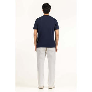 T-shirt décontracté pour homme, coupe classique, 100 % coton écologique, OEM ODM, vente en gros, étiquette privée, vêtements personnalisés - Product Image 5