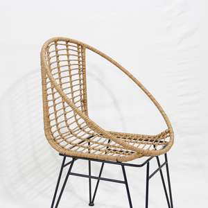 Silla de cuerda para exteriores CH-factory con marco de aluminio, elegante y duradera - Product Image 6