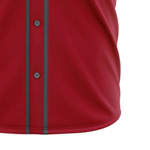 เสื้อเบสบอลผ้าโพลีเอสเตอร์ผ้าเจอร์100% แฟชั่นน้ำหนักเบา - Product Image 5