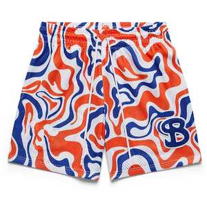 2025กางเกงขาสั้นผู้ชายสำหรับออกกำลังกายในยิมชุดกีฬาสไตล์ใหม่ระบายอากาศได้ดีสวมใส่สบาย - Product Image 1