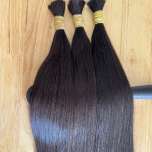 Productos de Cabello Humano al por Mayor, Cabello Virgen Vietnamita sin Procesar, Cabello Humano Natural 100% Liso Europeo al por Mayor, Extensiones de Cabello - Product Image 1