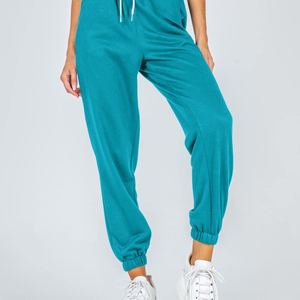 <b>Women</b> Winter Heavyweight <b>Fleece</b> Custom Color Waterproof Breathable Streetwear Sweatpants OEM Service Wholesale - Product Image 5