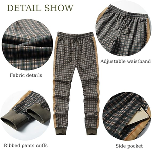 Ensemble de survêtement décontracté pour homme, sweat-shirt imprimé et pantalon de jogging, ensemble deux pièces - Product Image 5