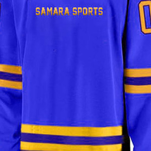 Venta al por mayor OEM transpirable deportes al aire libre cosido al por mayor práctica de camisetas de hockey sobre hielo - Product Image 3