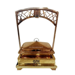 จานอุ่นอาหารดีไซน์ทันสมัยพร้อมฝาแบบแขวนทำด้วยมือ - Product Image 1