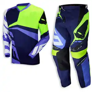 Fato de equitação de motocross, camisas de corrida de motocross personalizadas OEM de corrida