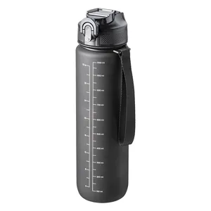 Bottiglia d'Acqua Trasparente in PETG da 1L Personalizzata per Promozioni - Product Image 3