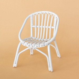 Sillas decorativas de ratán para bebés, sillas de mimbre hechas a mano para niños, precio mayorista barato - Product Image 3