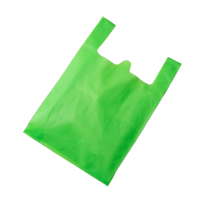 Sac de t-shirt d'épicerie non tissé réutilisable personnalisable recyclable avec poignée de logo imprimé cadeaux de magasinage promotionnels du Vietnam - Product Image 5