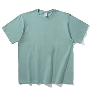 นุ่มและน้ําหนักเบาขายส่งหนัก 250G 100% Cotton Tเสื้อโลโก้ที่กําหนดเองพิมพ์ปักMensธรรมดาTeeเสื้อ - Product Image 4