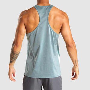 Camiseta sin mangas para entrenamiento de Gimnasio Deportivo de verano para hombre, chaleco deportivo transpirable con diseño sin mangas, ropa para correr estampada - Product Image 2