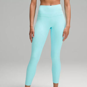 Women's High Waist Solid Cotton Bamboo Fiber <b>Legging</b> Seamless Stretchable Fabric Slim Fit Breathable Comfortable Stylish Sexy - Product Image 1