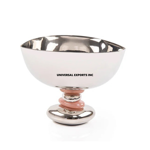 Tazón de Chocolate Metálico de Lujo en Oferta, Acabado Dorado Mate, Nuevo Tazón de Chocolate Metálico Decorativo de Lujo al por Mayor - Product Image 4