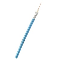 Cable Coaxial Digital RG6 de 75 Ohmios, Cable de Alta Velocidad con Cuádruple Blindaje para TV Inteligente 4K UHD, Internet de Banda Ancha y Antena Parabólica