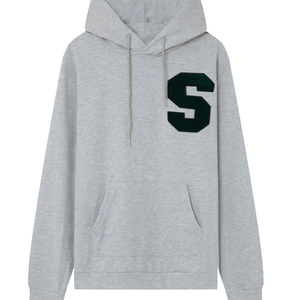 Hombres transpirable mejor calidad bajo MOQ Chenille parches sudaderas con capucha moda juvenil bordado y chenilla pulóver sudaderas con capucha - Product Image 6