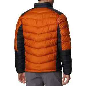 Chaqueta acolchada de invierno ligera y personalizada para hombre, forro interior suave, tela exterior transpirable y paneles aislados - Product Image 2