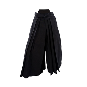 Meilleure Qualité Hakama Arts Martiaux Kendo Noir Hakama à Vendre - Product Image 6