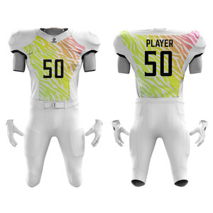 Camiseta de fútbol americano personalizada, transpirable, fabricante profesional, añade tu número de nombre, uniformes de fútbol americano - Product Image 4